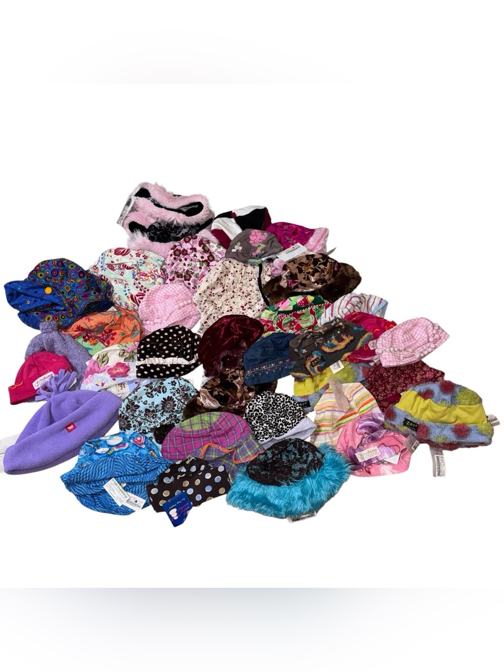 Huge Lot Of Deadstock Baby And Children’s Hats Vintage NWT 53 Pieces Early 2000s